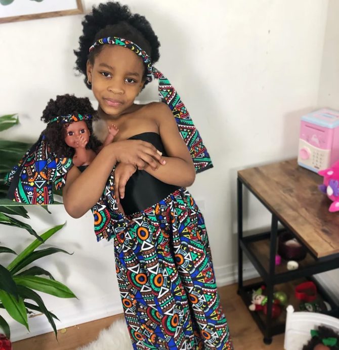 African Baby Doll For Kids