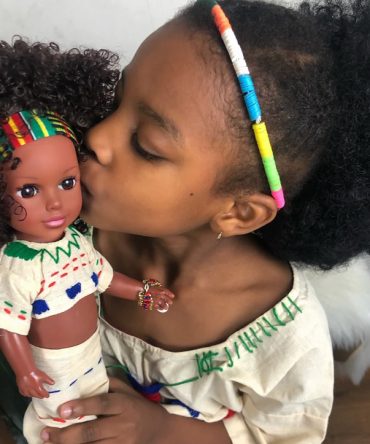 Black Beautiful Hausa Doll