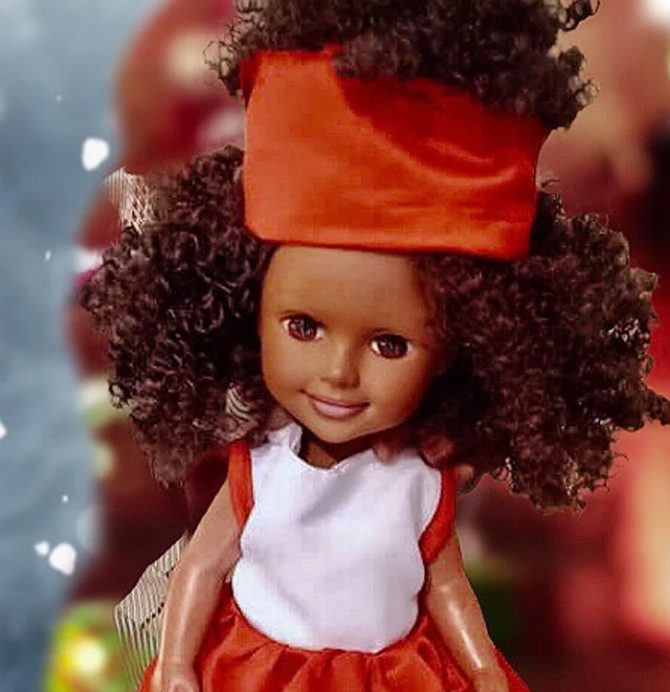 Black African American Doll