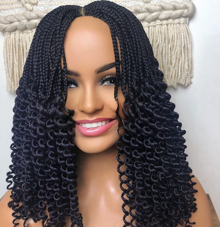 Braided wig Fringe