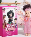 Curly Hair Yoruba Doll