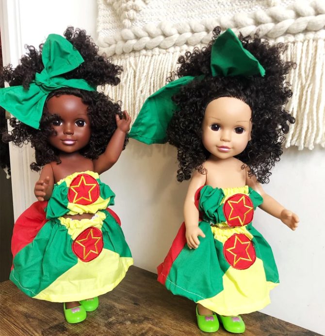 Grenada Light and Dark Skin Option