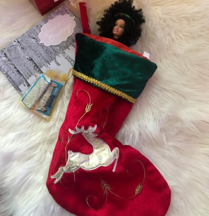 Holiday Stocking Barbie