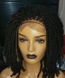 lace braided wig