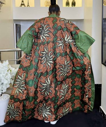 Ella Bella African Print Palazzo Kimono Set