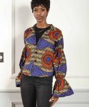 African Print Ankara Shirt Top