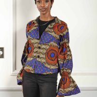 African Print Ankara Shirt Top