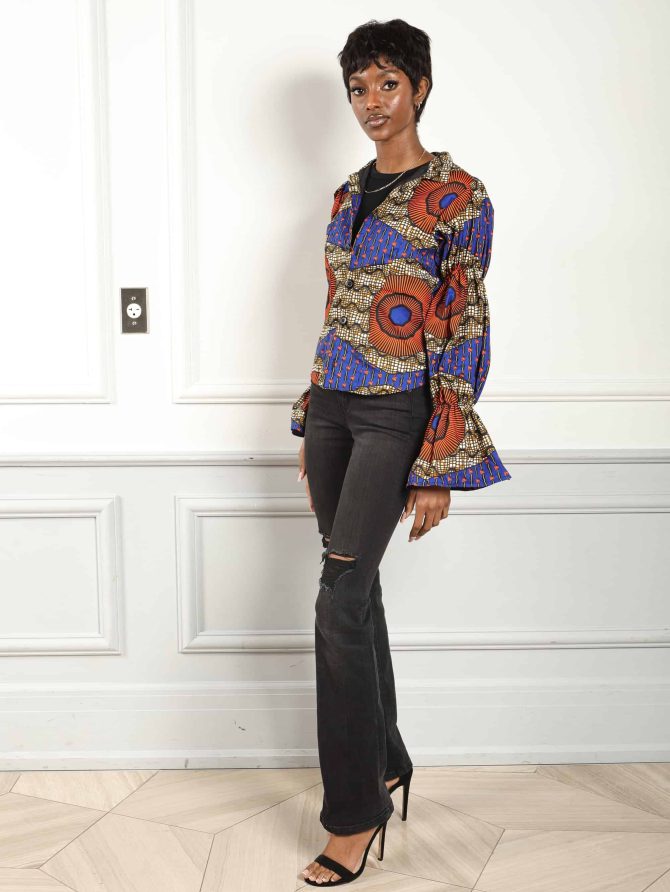 African Print Ankara Shirt Top