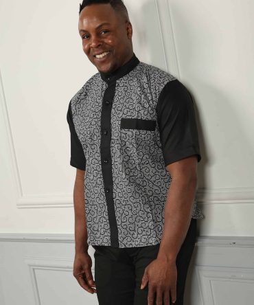 African Print Pattern Shirt