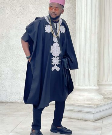 Men Complete Agbada and Cap