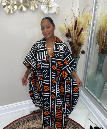 Africa Print Dress