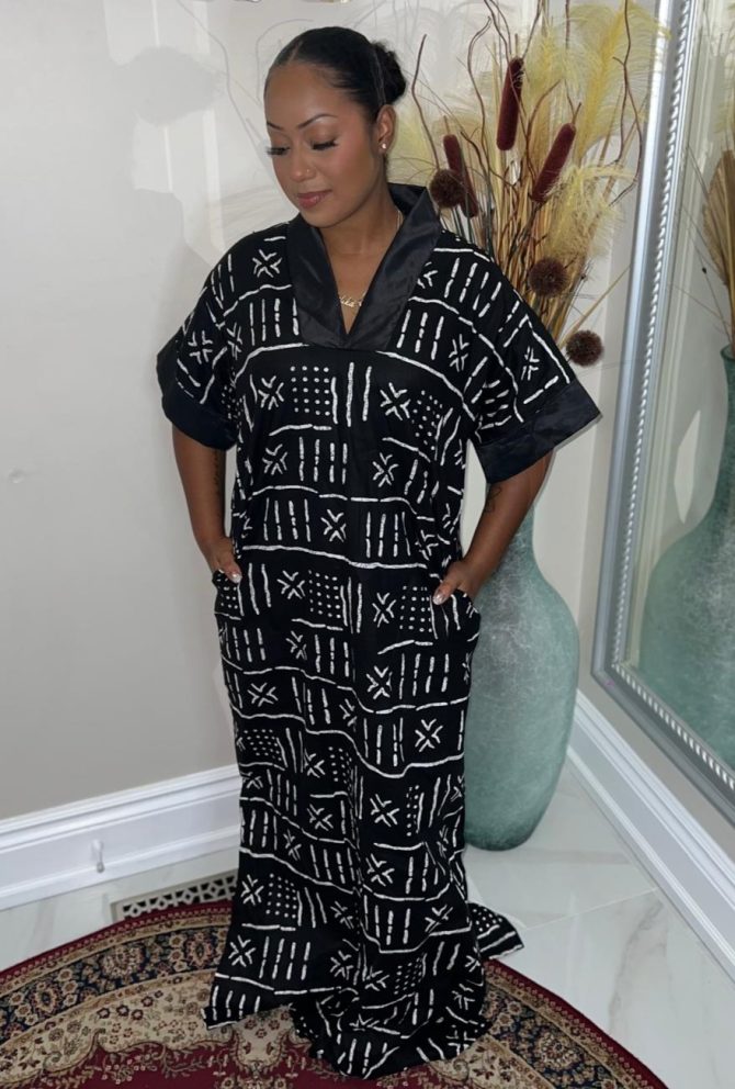 Africa Print Dres