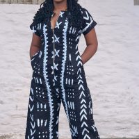 African Print women Jumpsuit