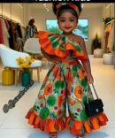 African Print Dress for Girls