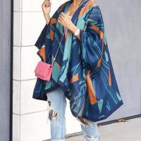 African Print Kimono