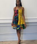 Women Ankara Short Dress