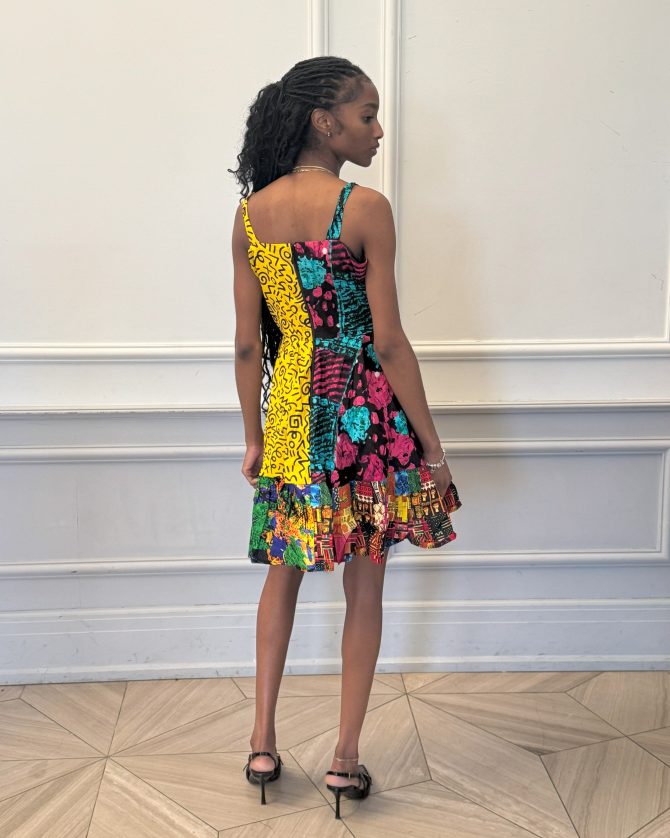 Women Ankara Short Dress