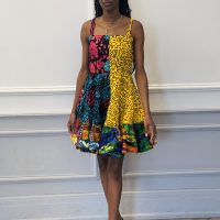 Women Ankara Short Dress