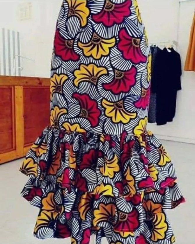 Women Ankara Skirt